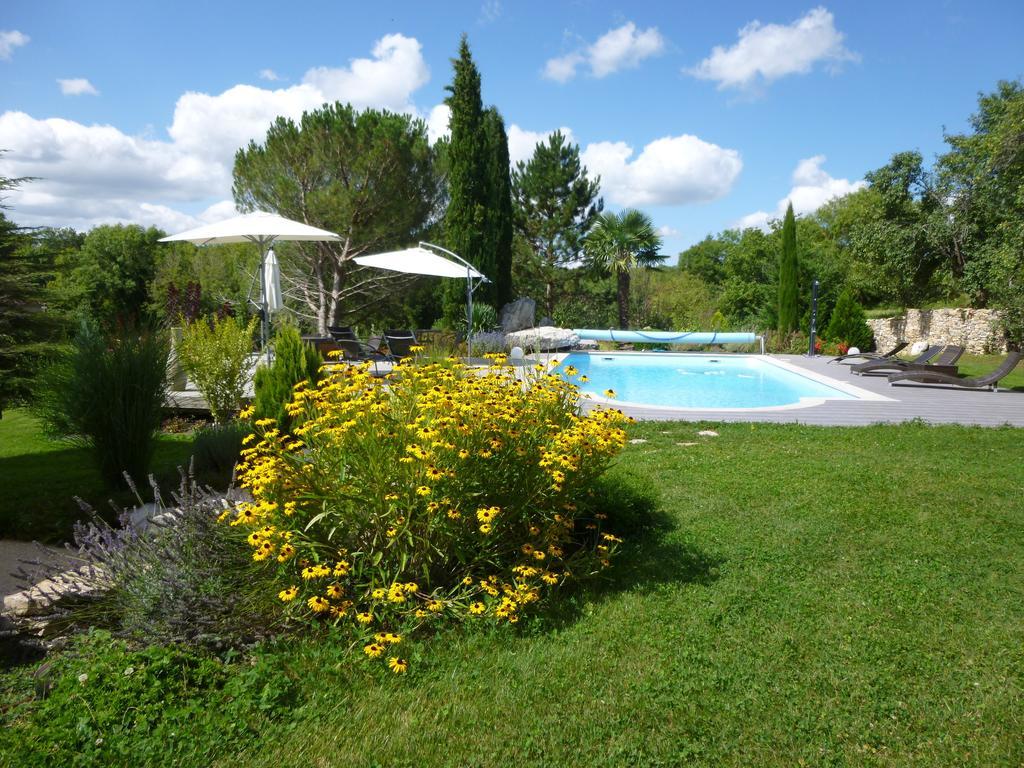 Au Mas De Gamet Bed & Breakfast Théminettes Exterior foto