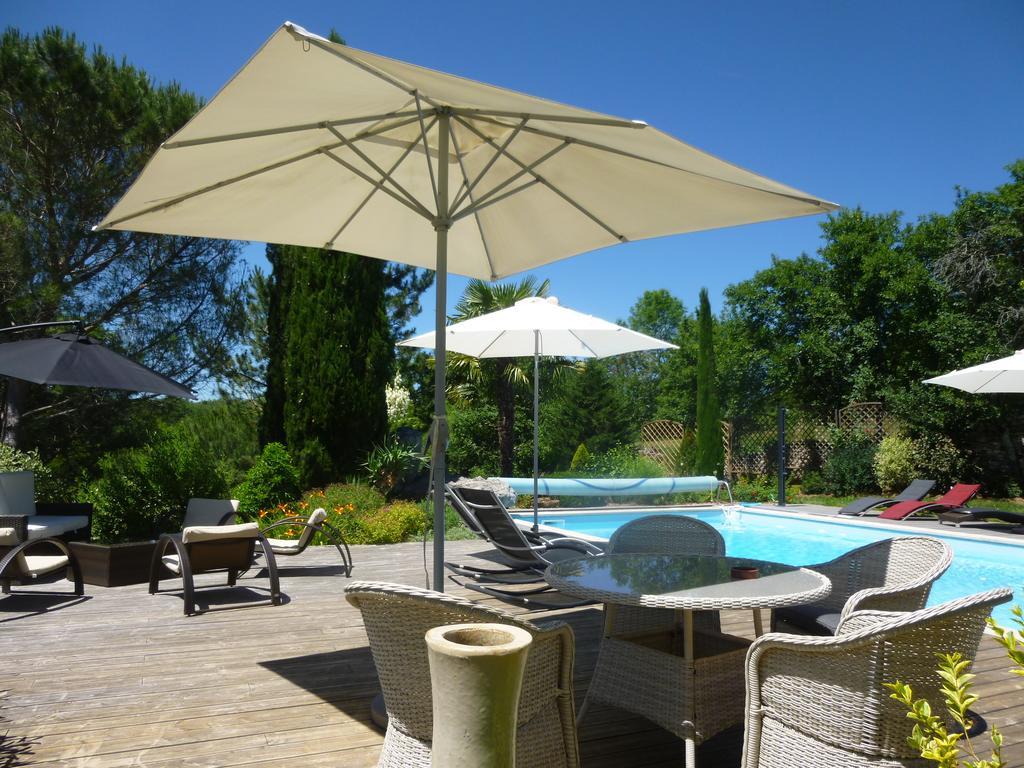 Au Mas De Gamet Bed & Breakfast Théminettes Exterior foto